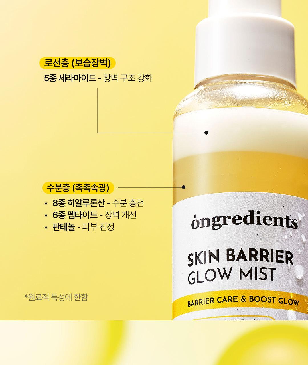 送Minion匙扣 ✨Ongredients x Minion屏障保濕光感精華噴霧💛