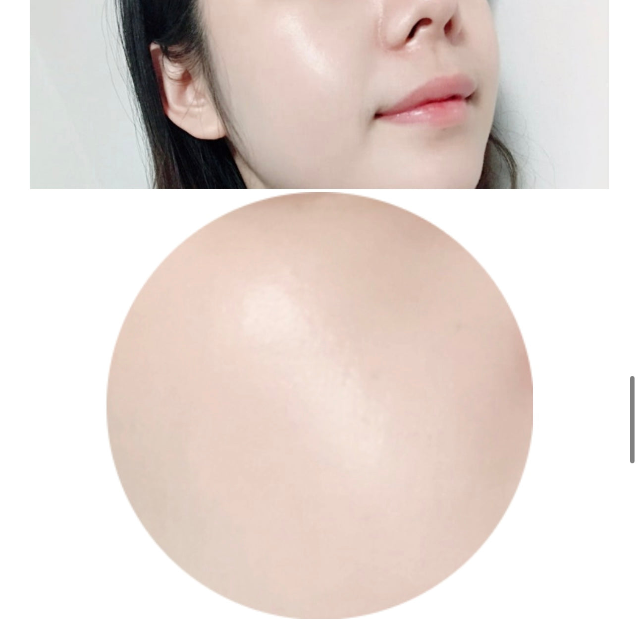 韓式水光肌妝效✨Hexkin 偽素顏水光粉底液Hydrating Glowing Foundation SPF35 PA++