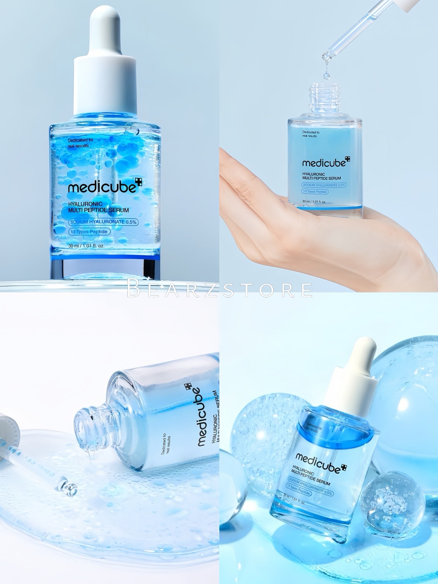 韓國醫美品牌🩵Medicube 多重胜肽玻尿酸保濕雙層精華💦