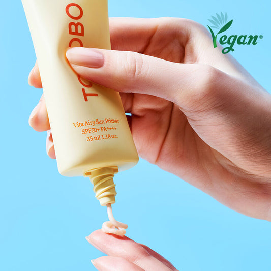 Tocobo 絲滑空氣防曬妝前乳💛Vita Airy Sun Primer SPF50+ PA++++