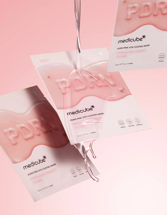 推薦！Medicube PDRN 粉維他緊緻修護面膜💖| MEDICUBE PDRN PINK VITA COATING MASK