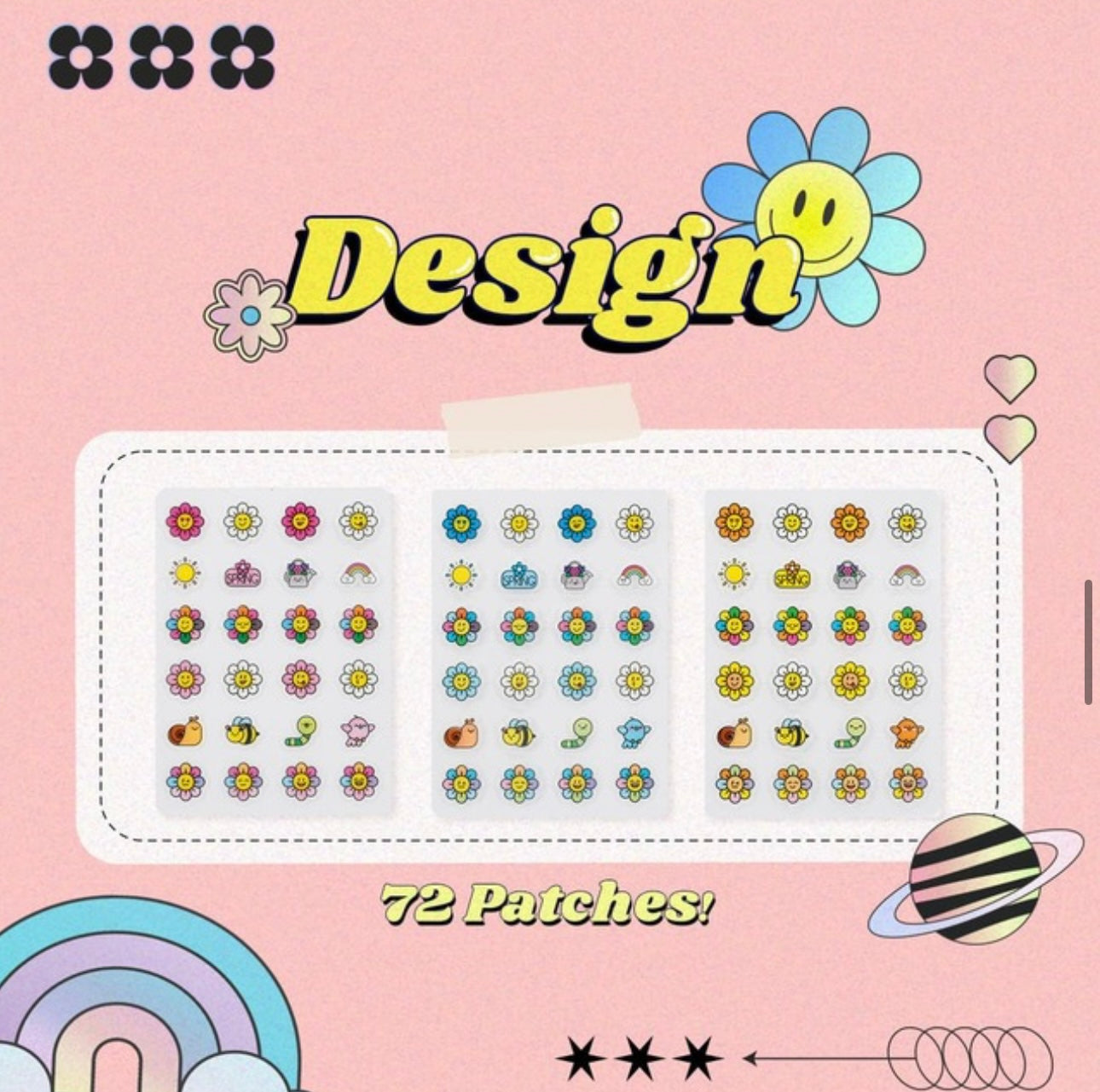 韓國 CATCH ME PATCH可愛去痘暗瘡貼 💖