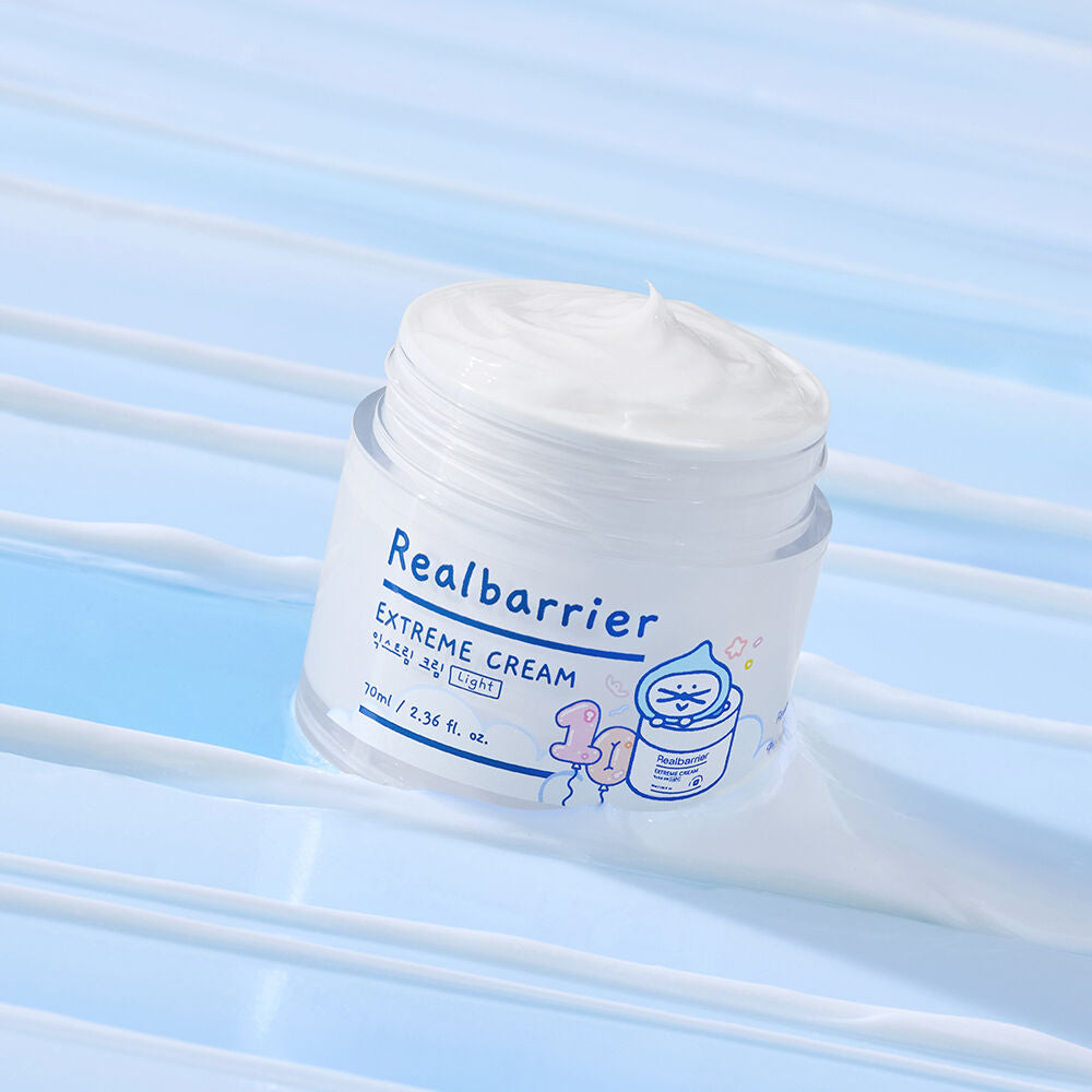 送30ml旅行裝 +髮圈✨ 屏障修護再升級💦|Real Barrier極緻修護霜Light版| Real Barrier Extreme Cream Light☁️