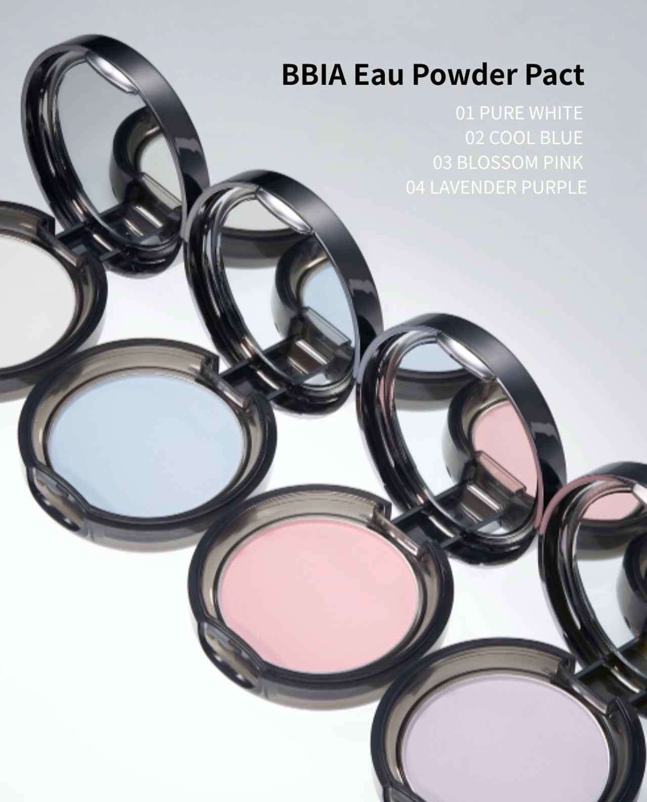 一拍定妝全天柔霧 ✨| Bbia Eau Powder Pact 水感調色濾鏡定妝控油粉餅☁️