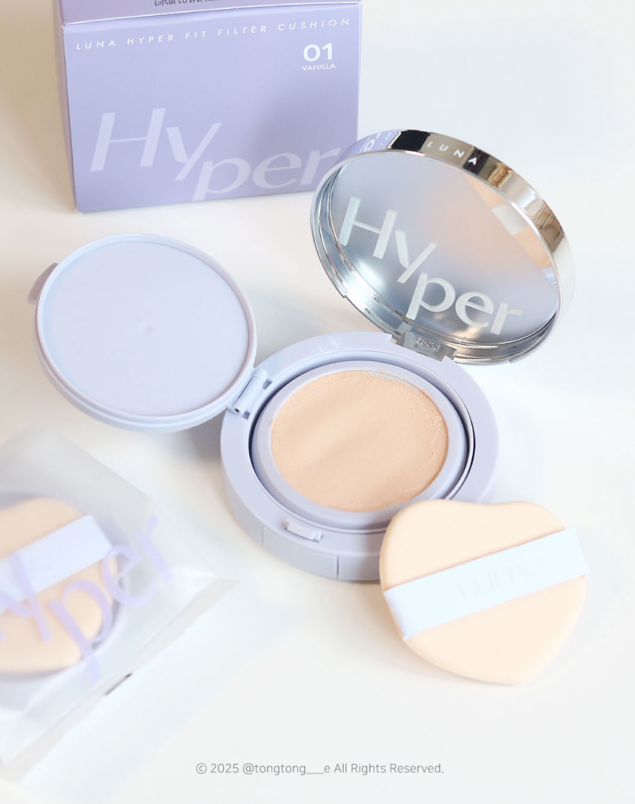 LUNA 輕盈濾鏡妝感無瑕氣墊 🌙 | LUNA Hyper Fit Filter Cushion🪄