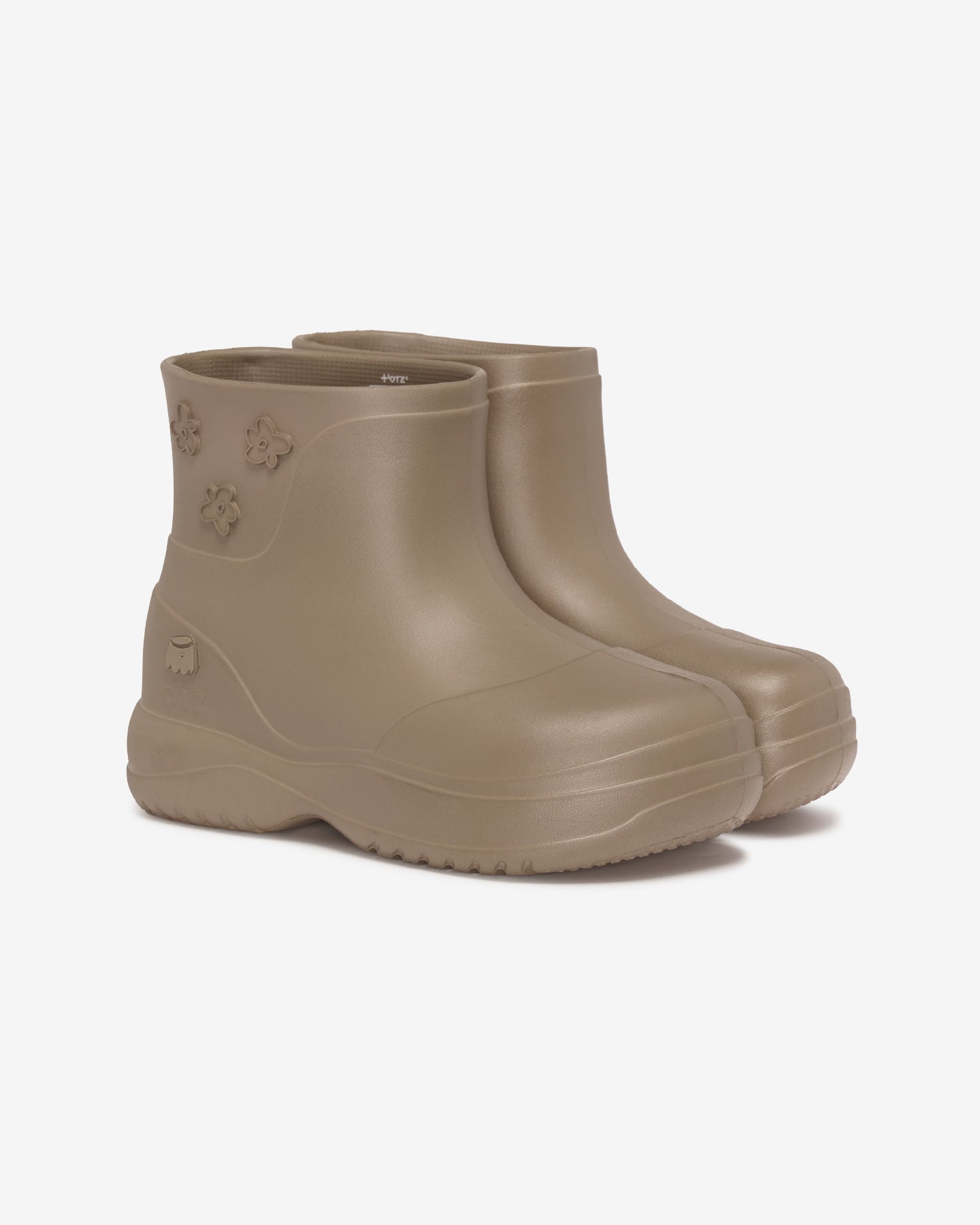 韓國熱賣🔥OTZ 花花雨靴🤎 OTZ X UMU Pudding Biddle Platform Rainboots