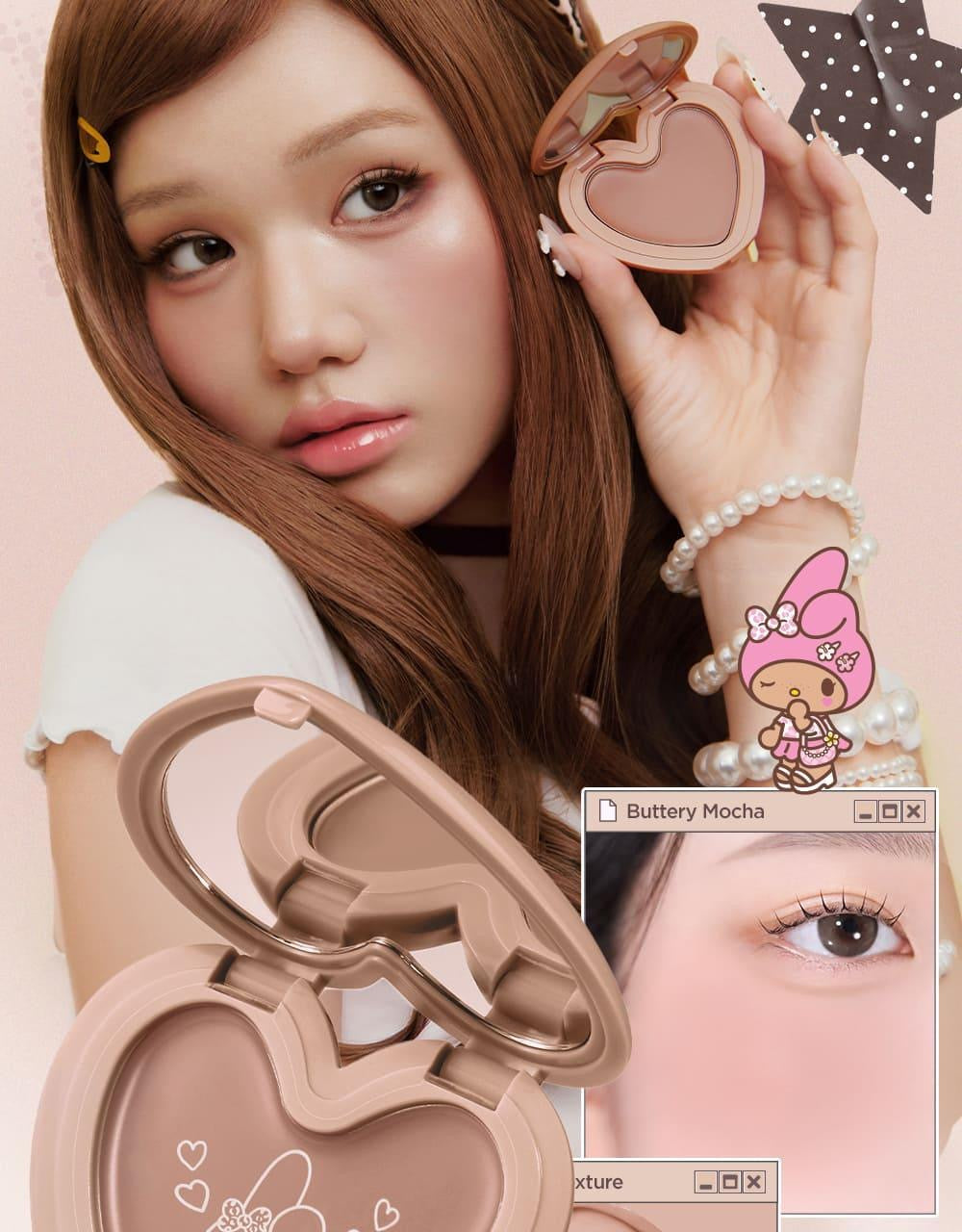 送收納袋✨Lilybyred Luv Beam Cheek Balm奶油心型腮紅膏