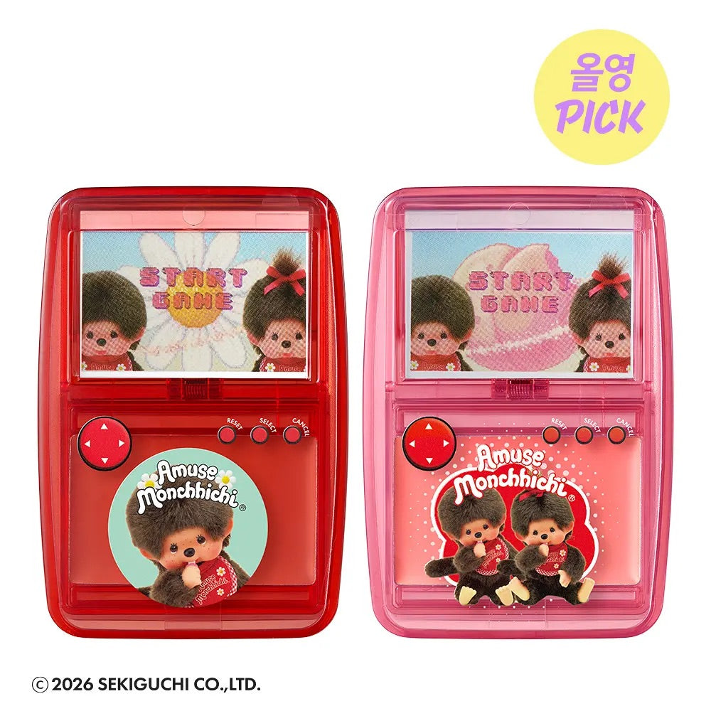 Amuse x Monchhichi 🎮復古遊戲機唇頰兩用膏 Lip & Cheek Healthy Balm 討論度最高🔥