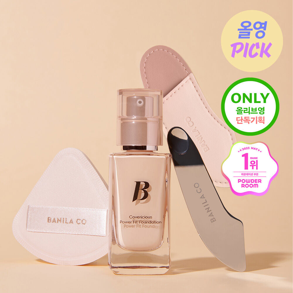 Banila.Co 超完美持久無瑕粉底液| Banila.Co Covericious Power Fix Foundation 30ml