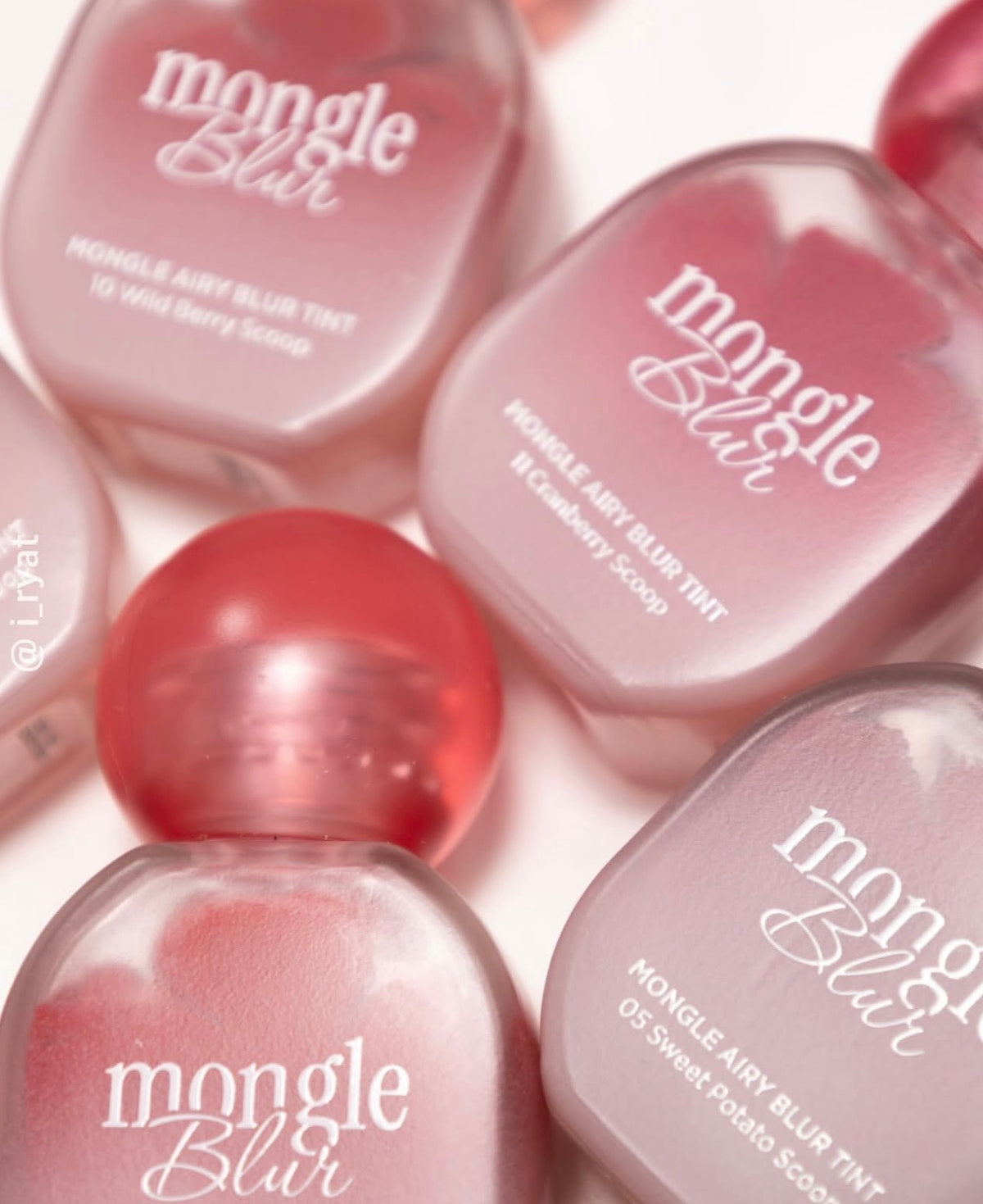 💖 Lilybyred × JINYA 聯名新品爆款登場！Mongle Airy Blur Tint 柔霧冰淇淋雲朵唇釉 ☁️✨