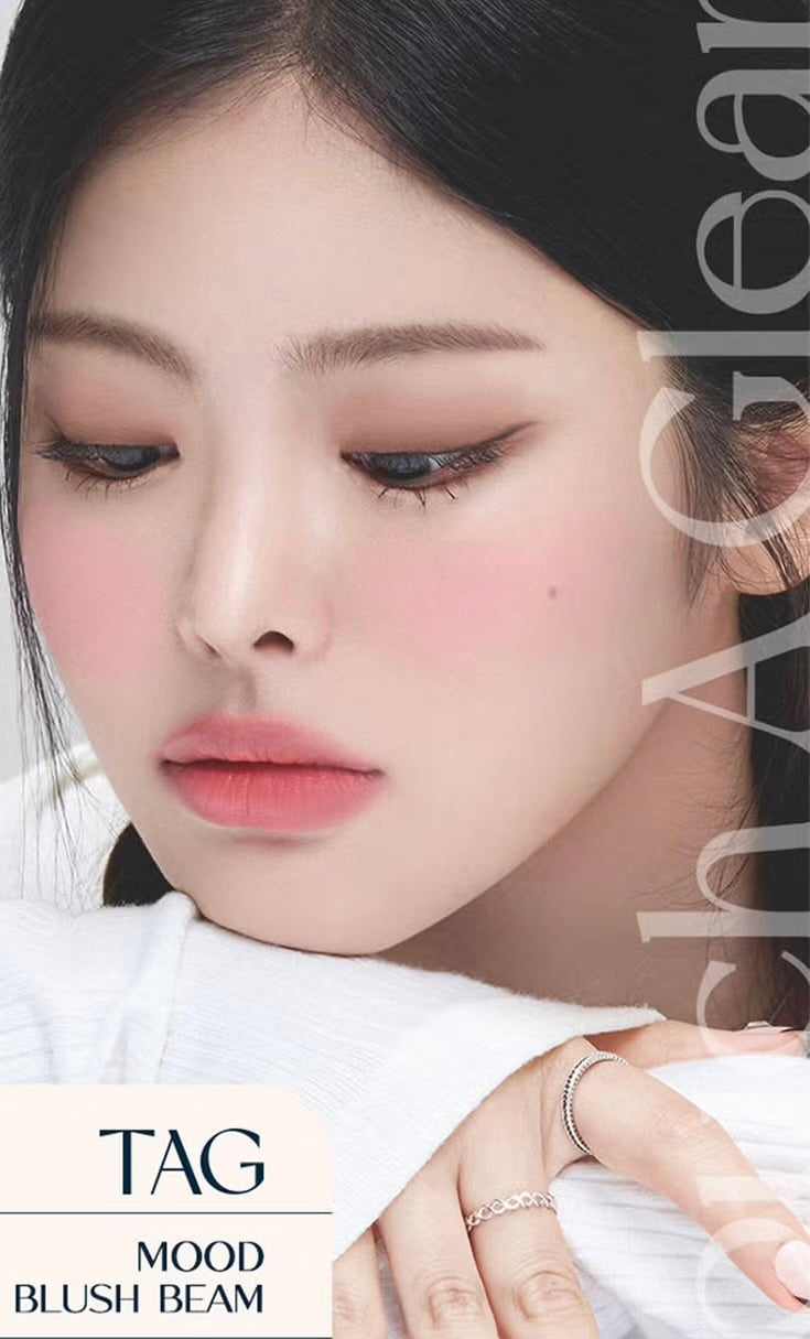TAG Touch A Gleam Mood Blush Beam 雙色柔霧高光腮紅盤💖