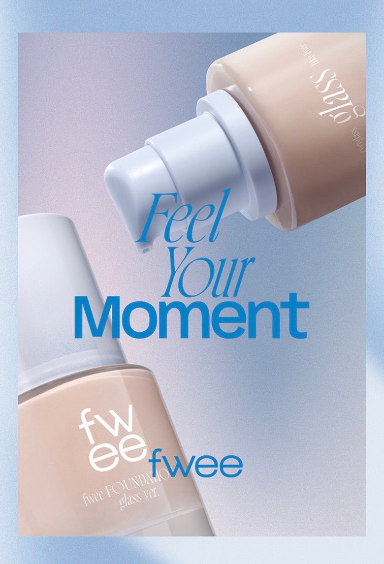 Fwee玻璃光貼膚粉底液Foundation Glass 💎 ✨