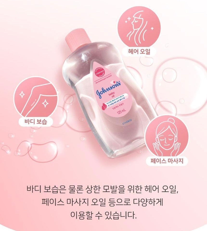 溫柔呵護 🌈 Care Bears × Johnson’s Baby 嬰兒經典潤膚油限量聯名套裝👶🏻