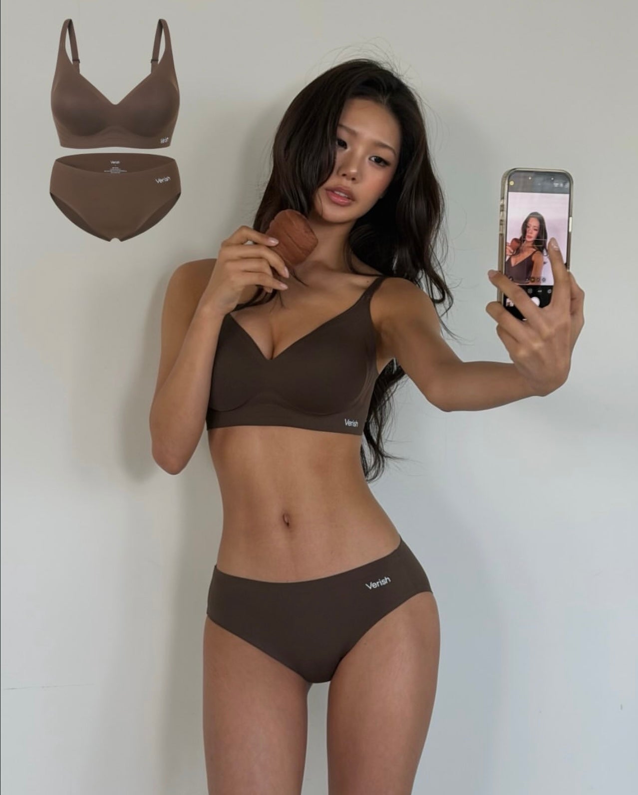 Jennie 同款🔥Verish Cool Fit Bra Volume Fit 輕盈集中無鋼圈內衣| Jennie 包色的無鋼圈內衣