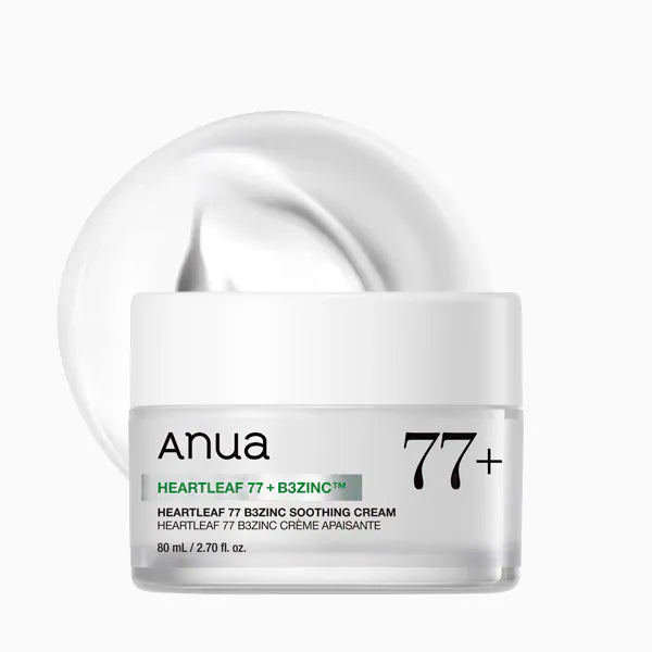 限時優惠$138🌟一抹閉口泛紅全退散 ✨韓國純淨保養品牌🌿 Anua 77% 魚腥草B3鋅舒緩修護霜ANUA HEARTLEAF 77 R3ZINC SOOTHING CREAM