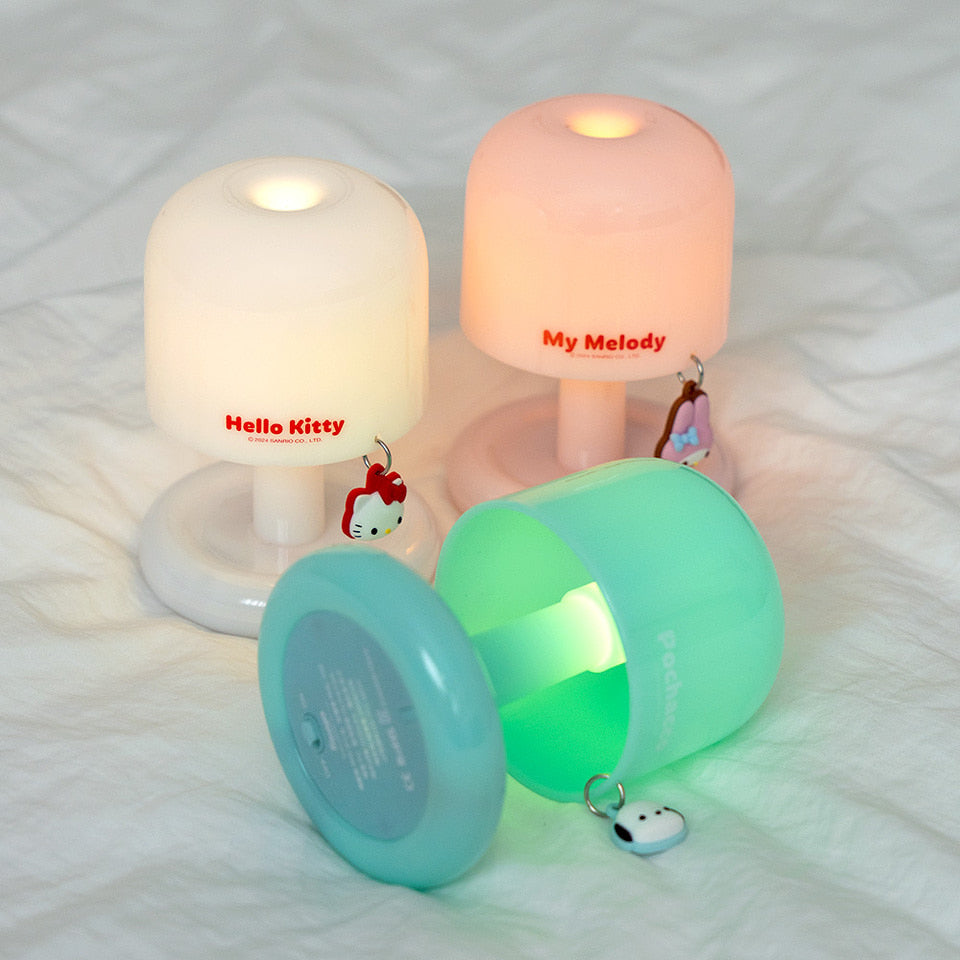 讓療癒感升級💕| Sanrio推出超萌輕觸式小夜燈💡
