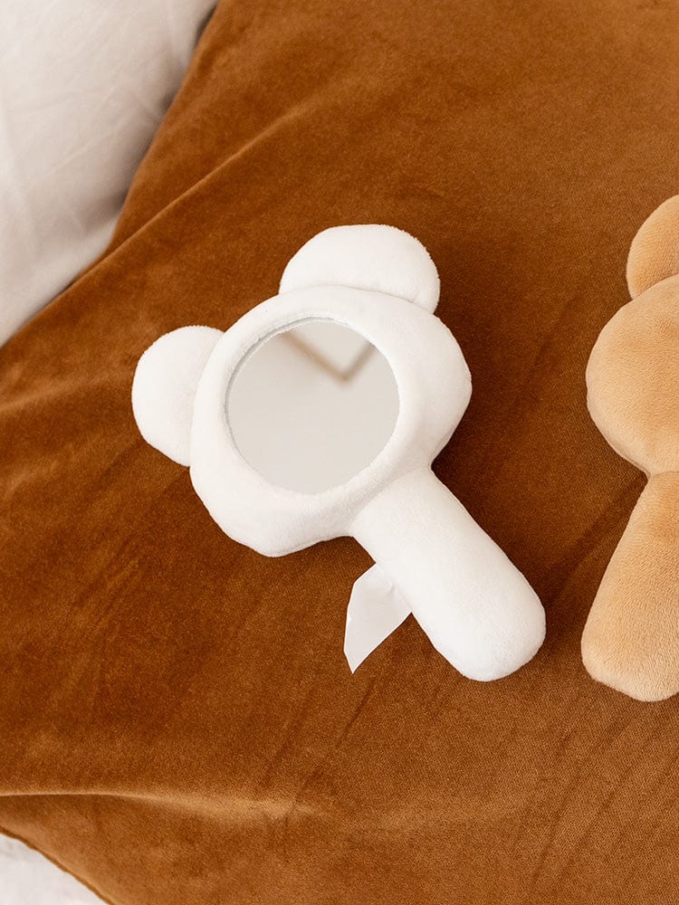 DINOTAENG Plush Mirror 毛絨手拿鏡｜療癒系角色陪你照鏡子🪞