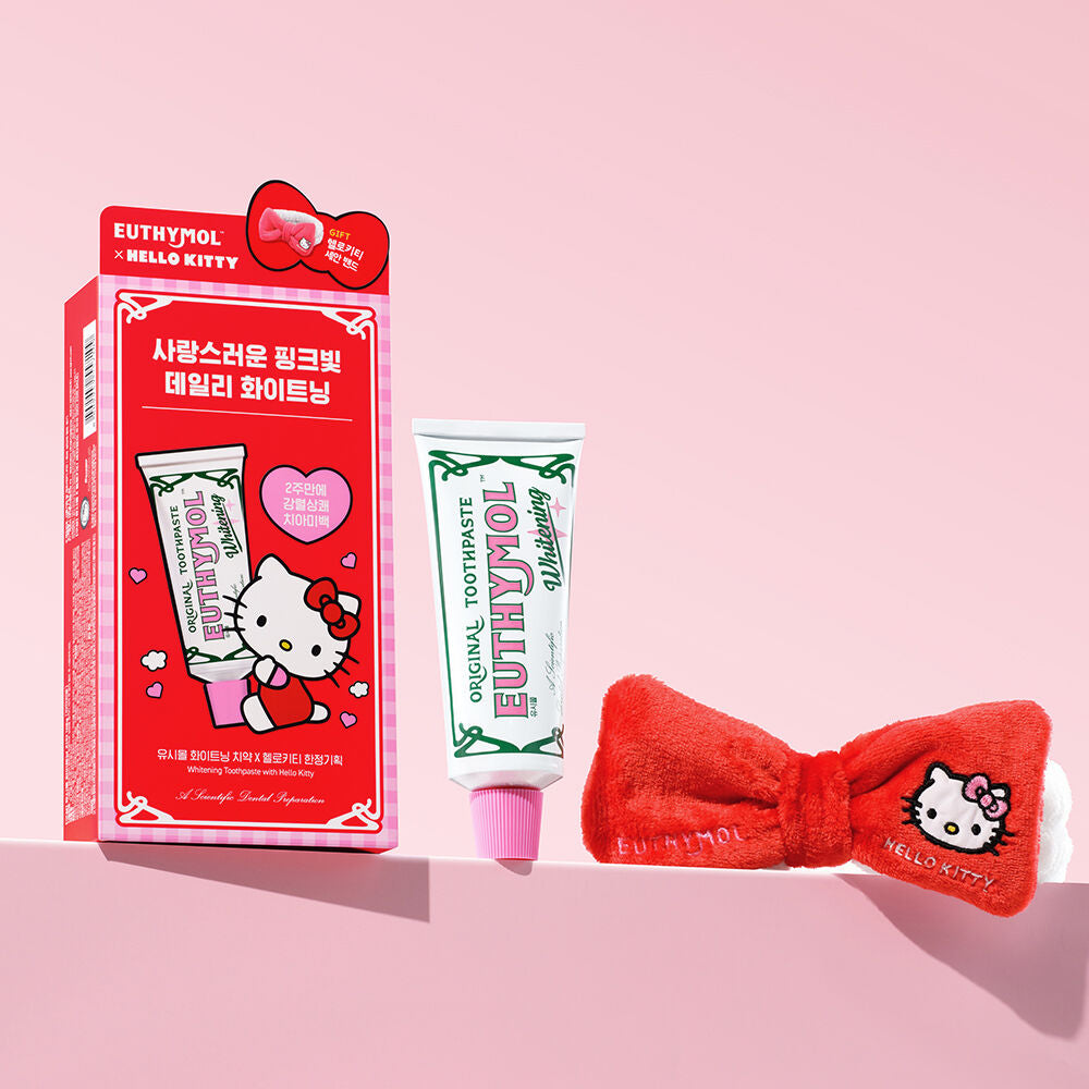 EUTHYMOL x Hello Kitty Original Toothpaste美白牙膏 🦷🪥