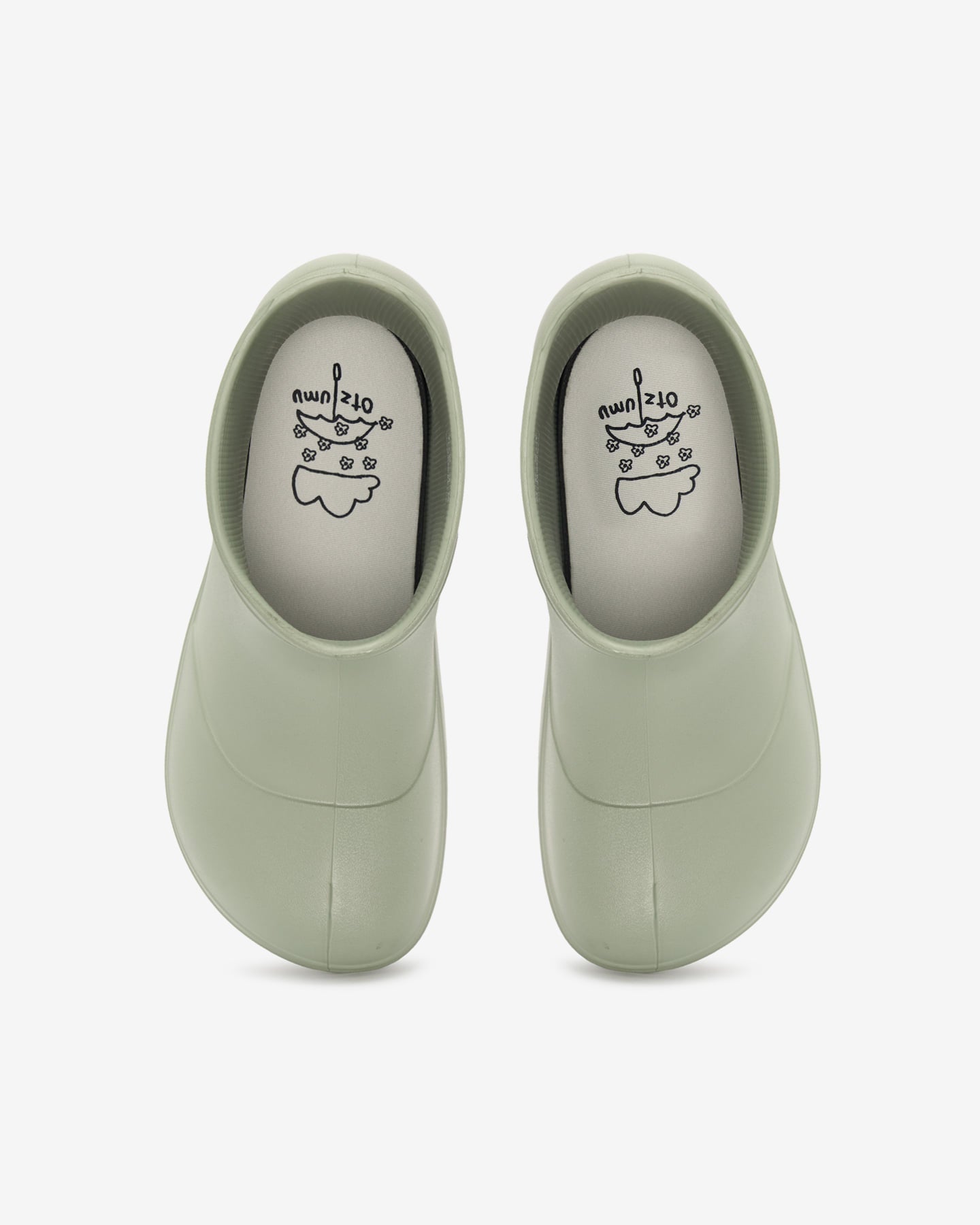 韓國熱賣🔥OTZ 花花雨靴💚 OTZ X UMU Pudding Biddle Platform Rainboots