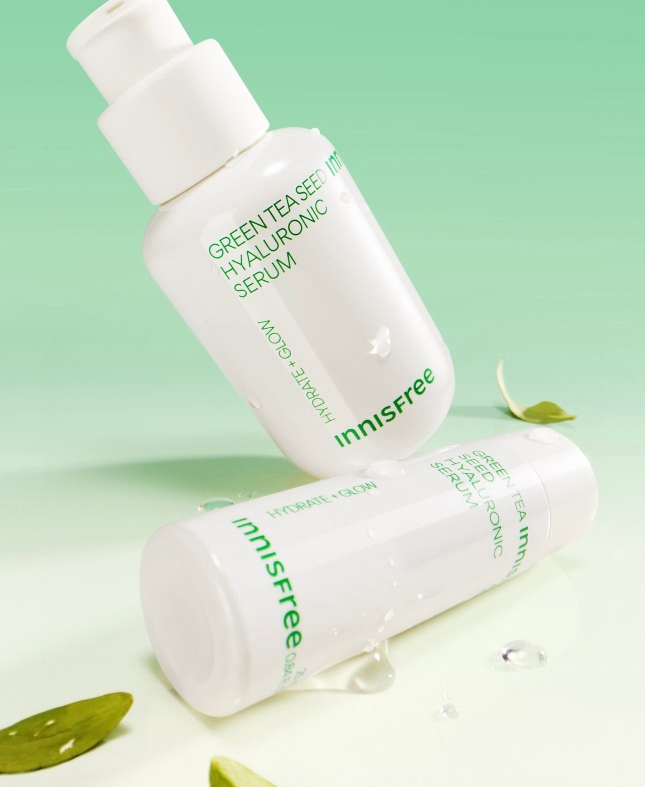 銷售突破3000萬枝⭐️| Innisfree 綠茶籽純素玻尿酸保濕精華🌿| Innisfree Green Tea Seed Hyaluronic Serum