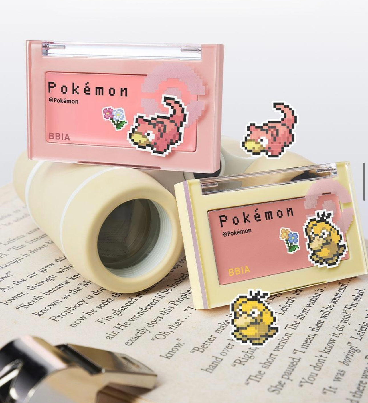 送手指粉撲✨✨BBIA 持妝柔霧腮紅 x Pokemon合作款