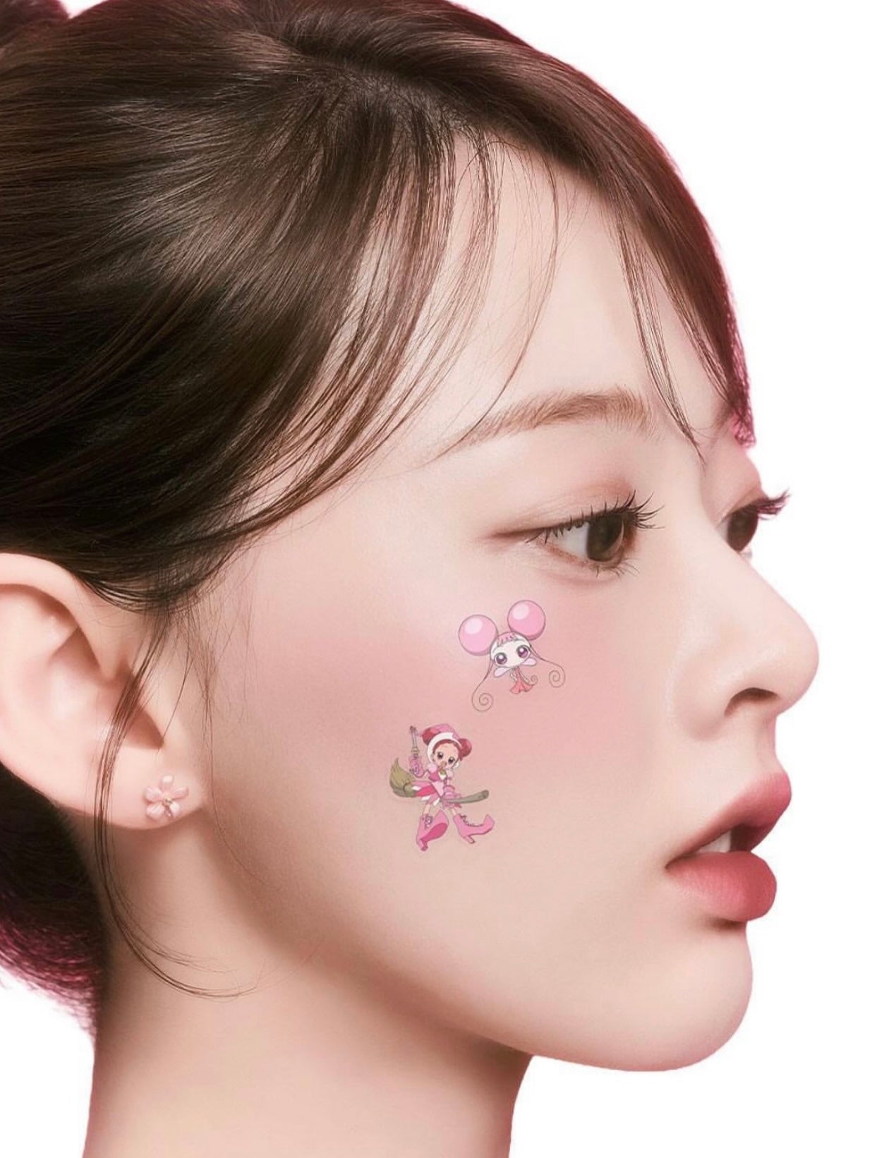 Kiss Me × 小魔女 DoReMi 聯名套裝限量魔法低飽和霧面唇釉 🎀