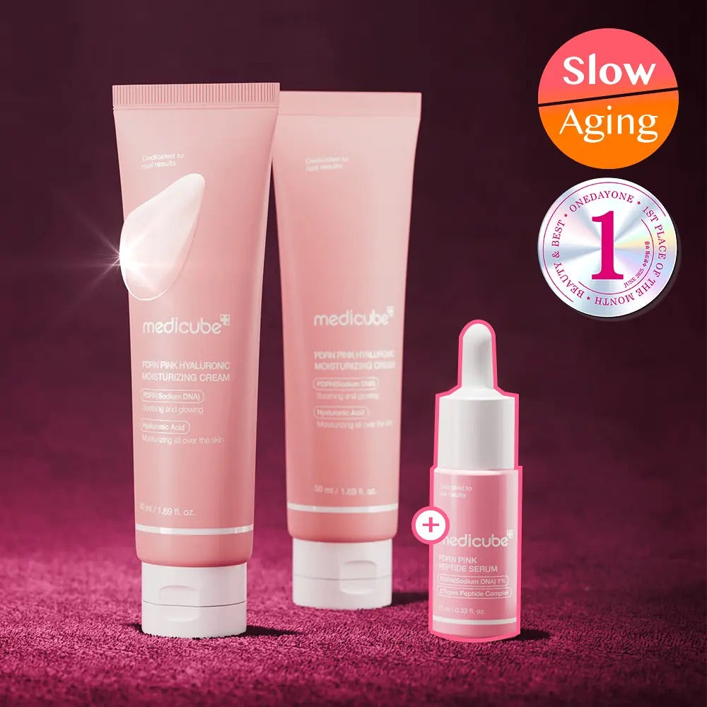 1+1套裝✨Medicube PDRN三文魚緊緻保濕水光面霜🔥