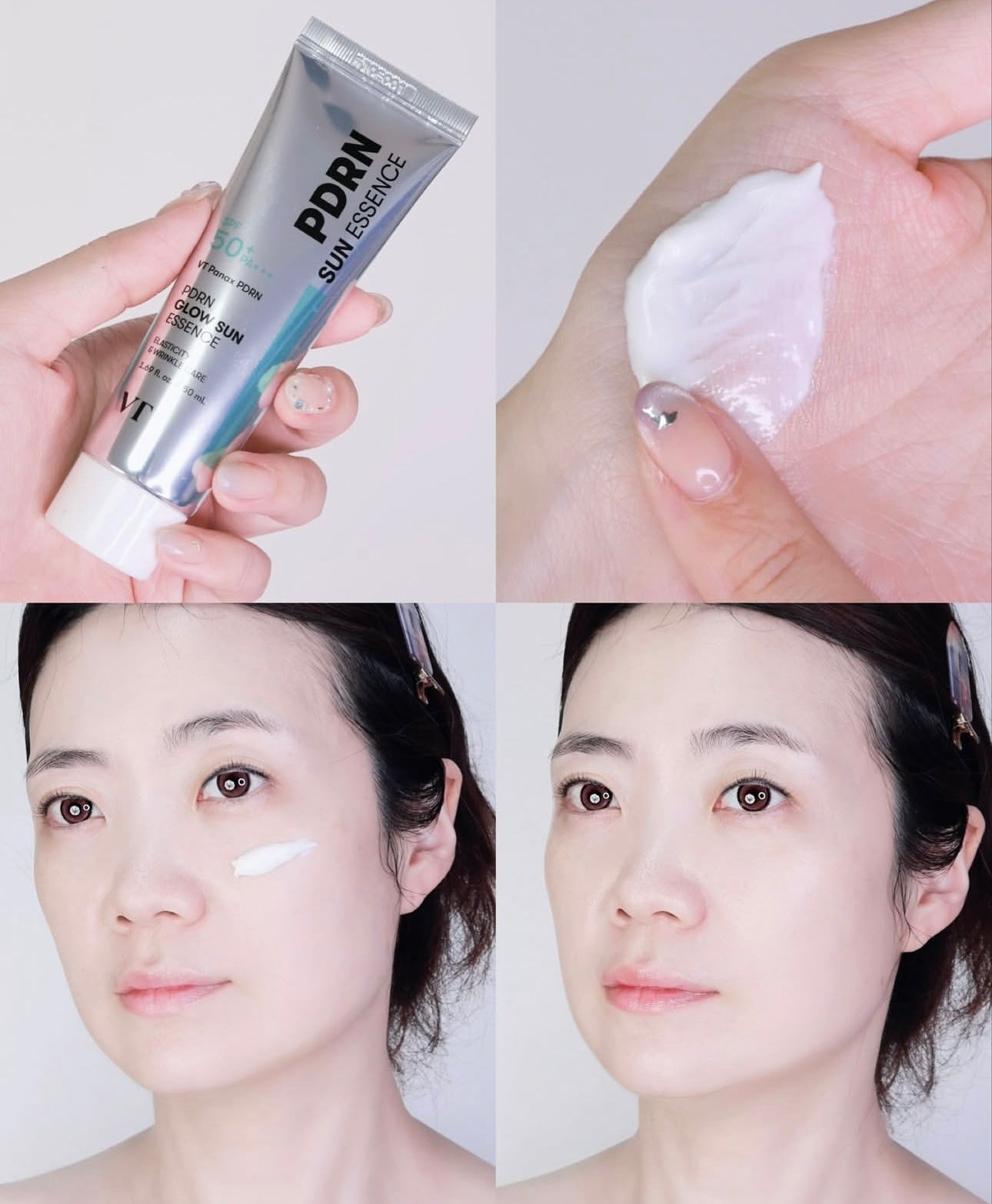 VT 野山蔘修護防曬精華 PDRN Panax Glow Sun Essence SPF50+ PA+++|日間防曬＋修護雙效合一✨