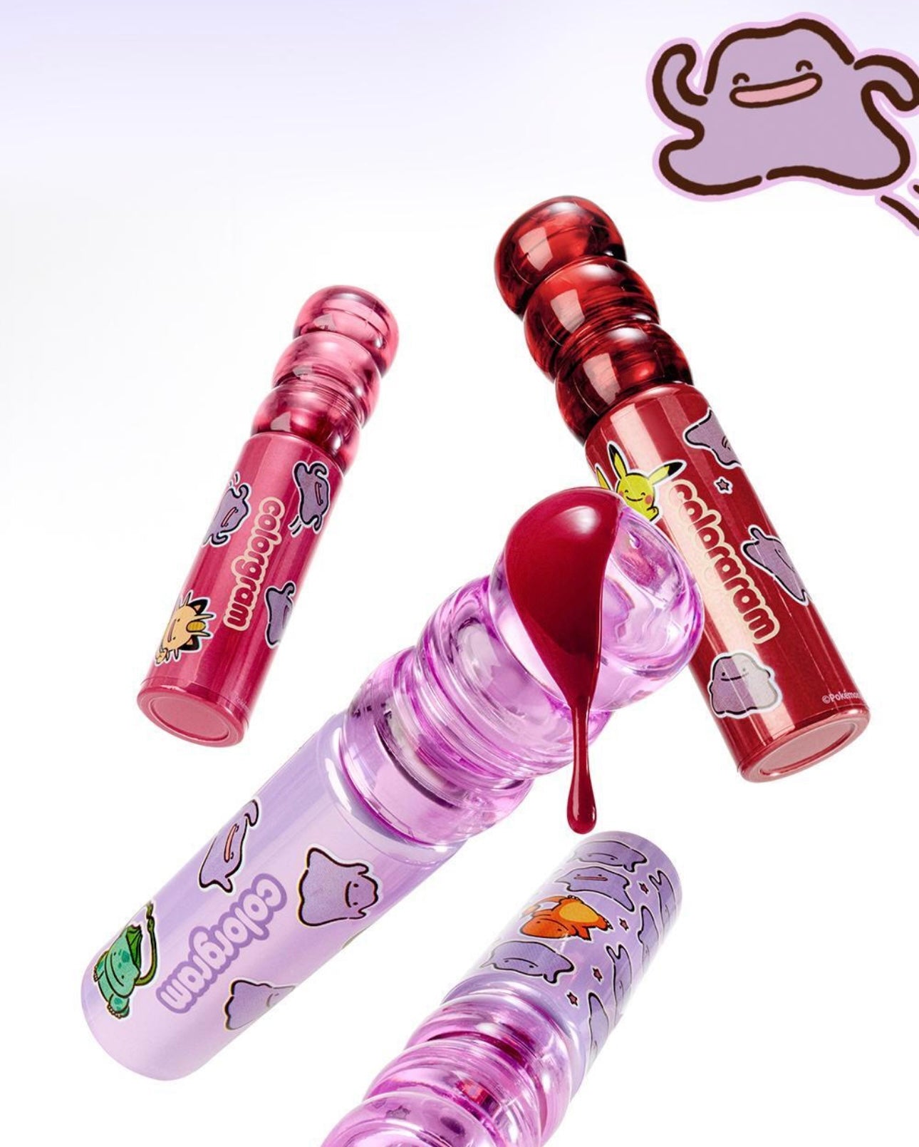 🍬 打造人間糖葫蘆！Colorgram x Pokemon剔透糖葫蘆唇釉Deep Glaze系列