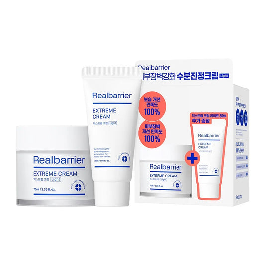 送30ml旅行裝 ✨ 屏障修護再升級💦|Real Barrier極緻修護霜Light版| Real Barrier Extreme Cream Light☁️