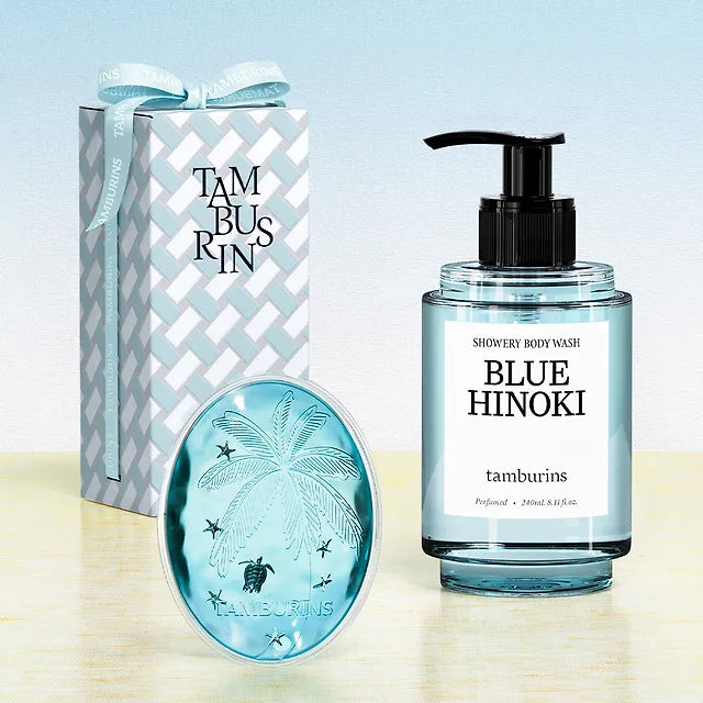 TAMBURINS推出全新香水系列輕柔曲線BLUE HINOKI藍色檜木🩵