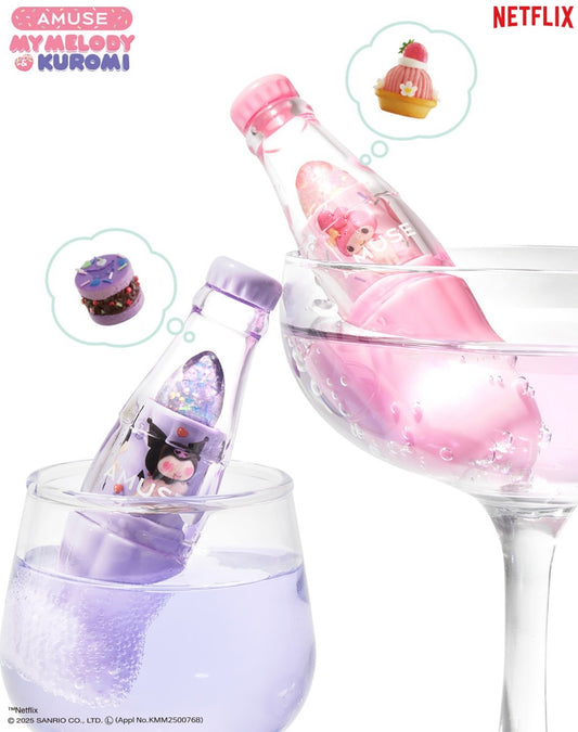 AMUSE 汽水閃爍水光護唇膏🧃🫧| AMUSE SPARKLE SODA LIP BALM X Melody & Kuromi🍬✨