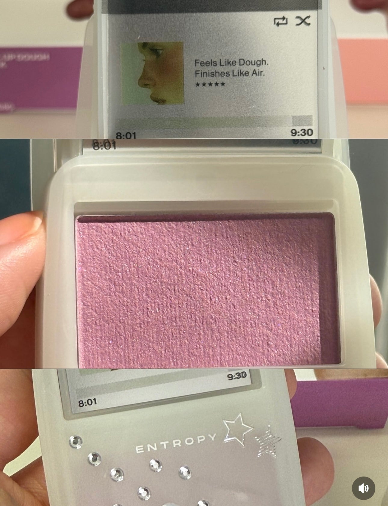 Entropy Y2K MP3柔霧奶凍腮紅Slide Up Dough Cheek✨🪽