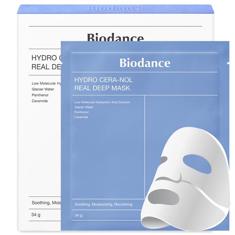 7+1限量套裝+送面膜✨缺水肌必入💦Biodance 多重保濕鎮靜實感深層全效凝膠面膜 🩵| HYDRO CERA-NOL Real Deep Mask