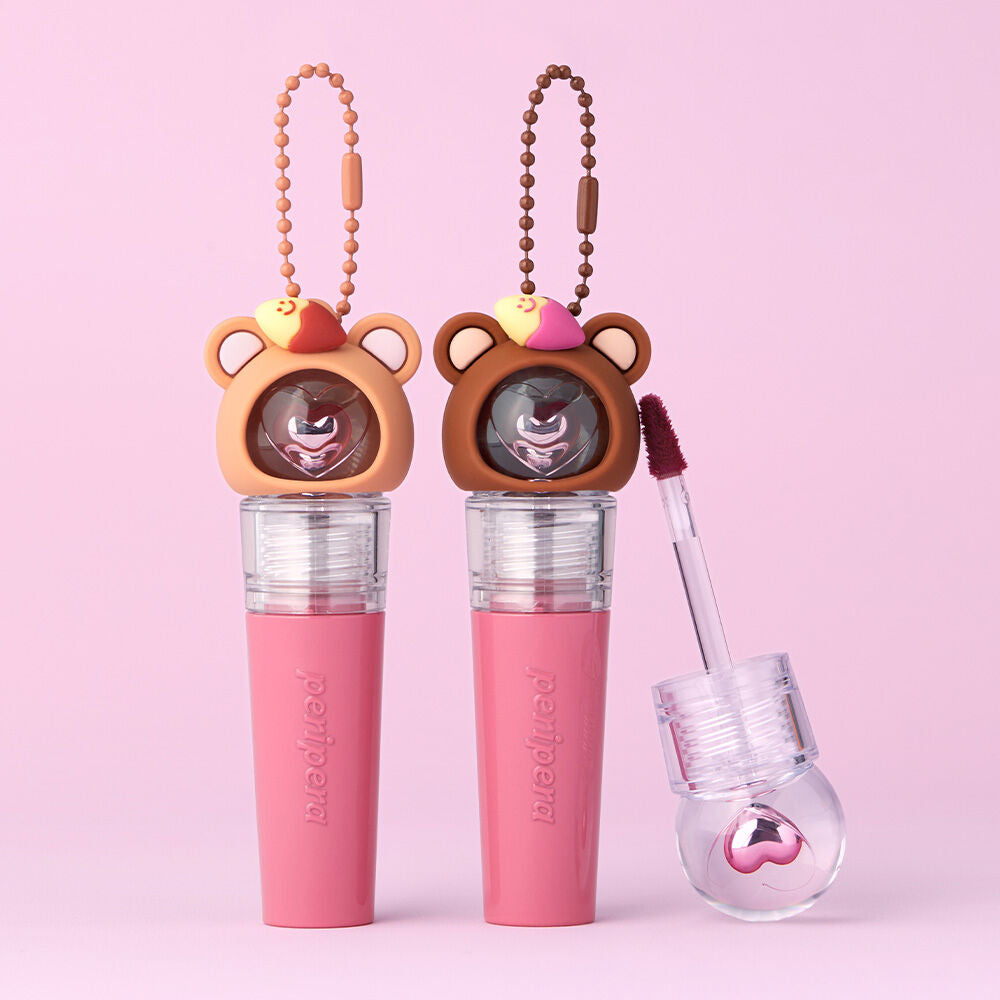 送唇釉匙扣套✨冬日甜薯系列🍠 Peripera Ink Jellable Tint｜水晶球柔霧氛圍霧感水潤唇釉、一抿即融💋