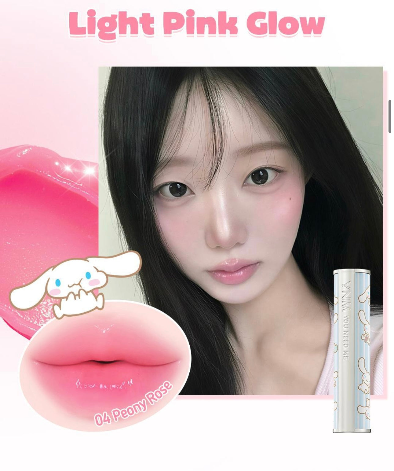 YNM Sanrio Edition glow honey lip balm蜂蜜有色護膚膏🍯