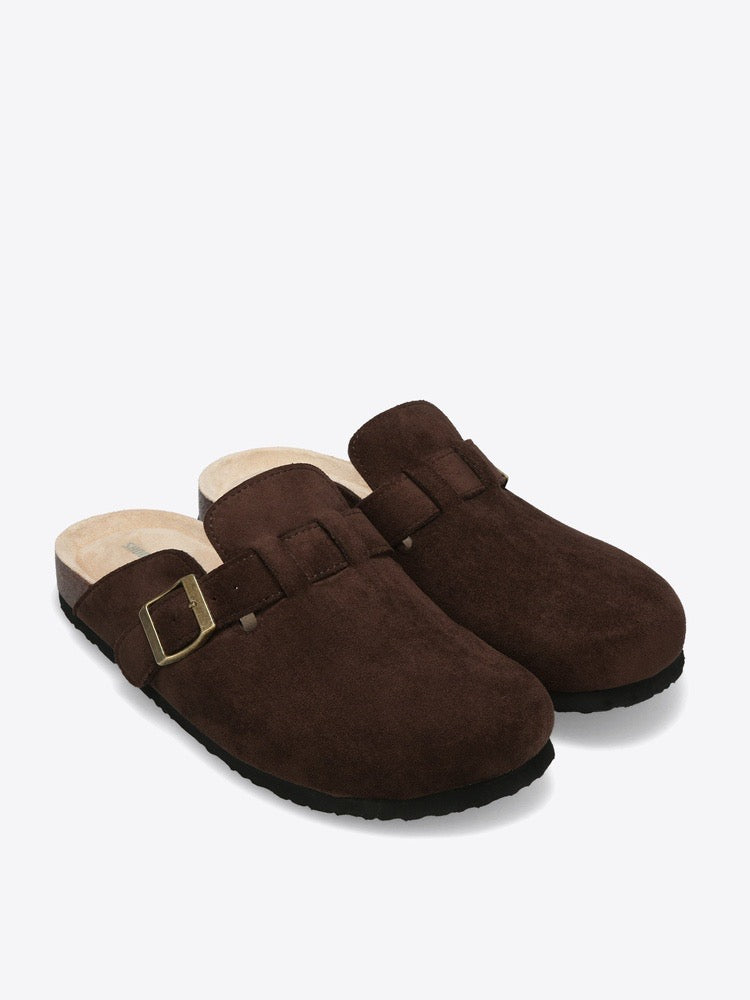 緊急再入庫🔥 韓國品牌SHOOPEN SUEDE CLOG 麂皮穆勒拖鞋