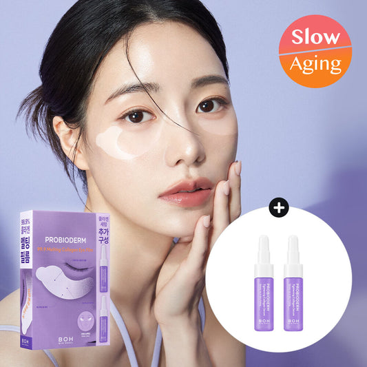 BOH 99.9%高濃度可溶性納米膠原蛋白回彈提拉眼膜 +送Collagen Serum 精華🥚| BOH Probioderm 99.9 Melting Collagen Eye Film