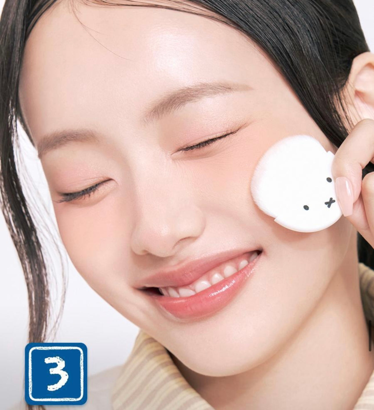 🌸 限量聯名・粉嫩登場Romand × miffy POPS CHEEK卡通療癒顆粒胭脂