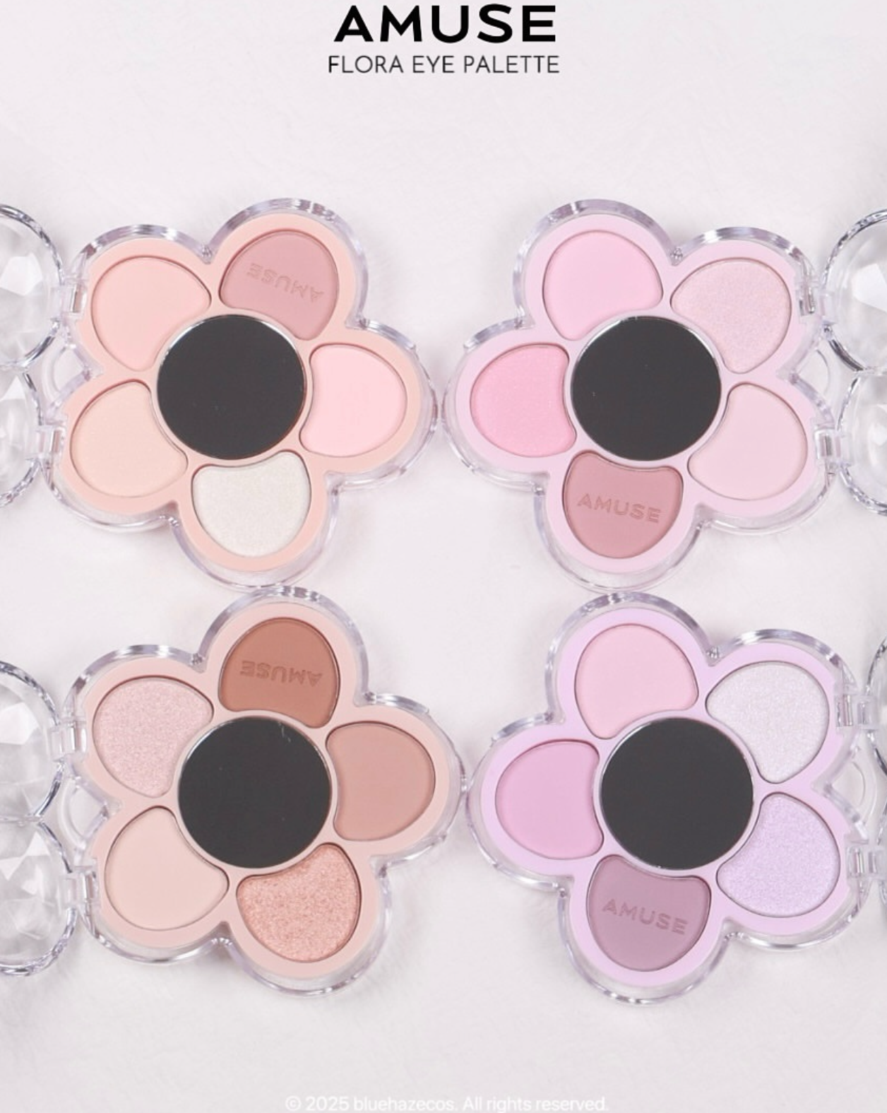 員瑛代言🤍Amuse 3D 小雛菊五色眼影盤🌸| Amuse Flora Eye Palette