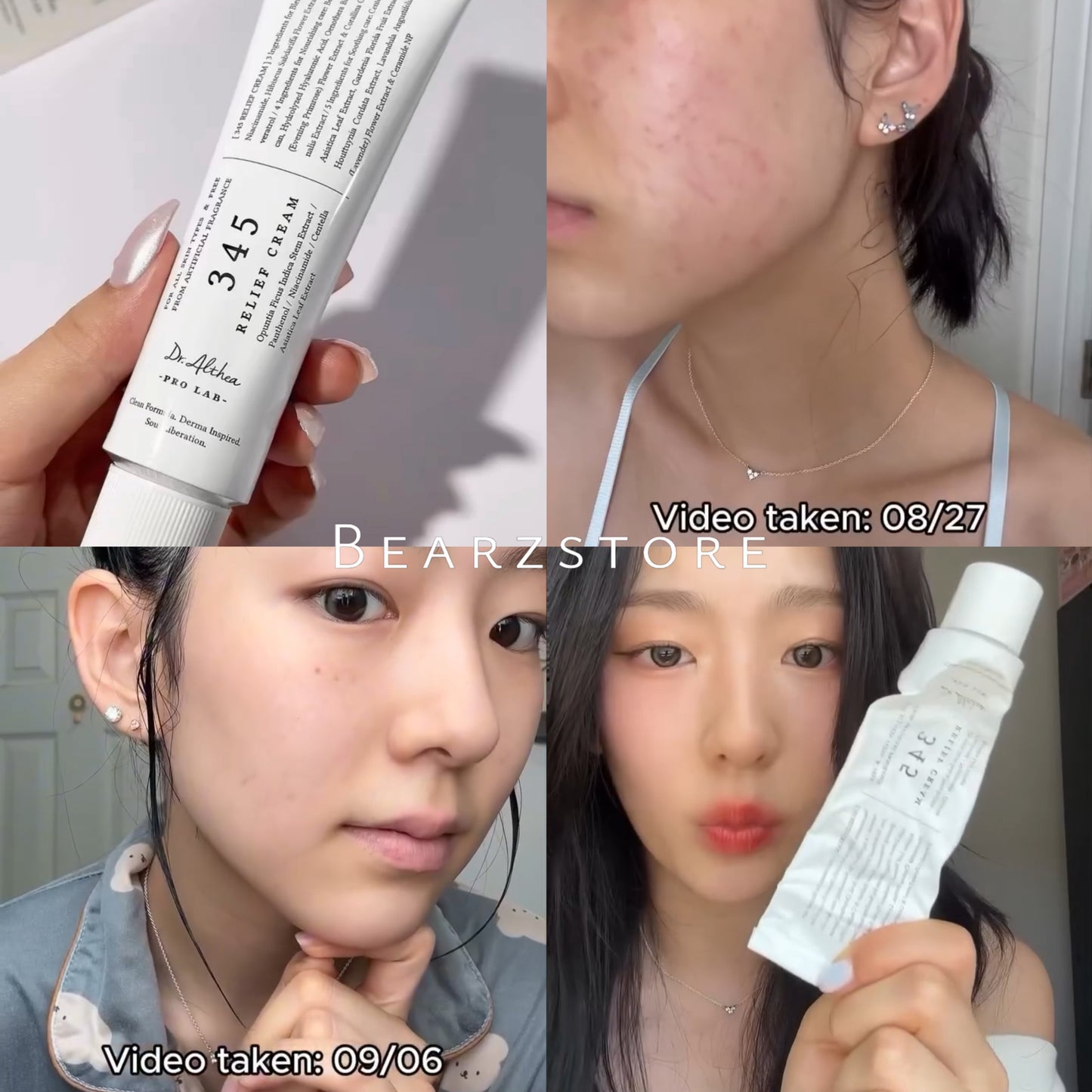 送緩解霜噴霧✨專爲解決痘痘爆發後遺症✨|Dr.Althea 345 白藜盧醇抗糖抗衰老去印修復霜🔥| Dr.Althea 345 Relief Cream