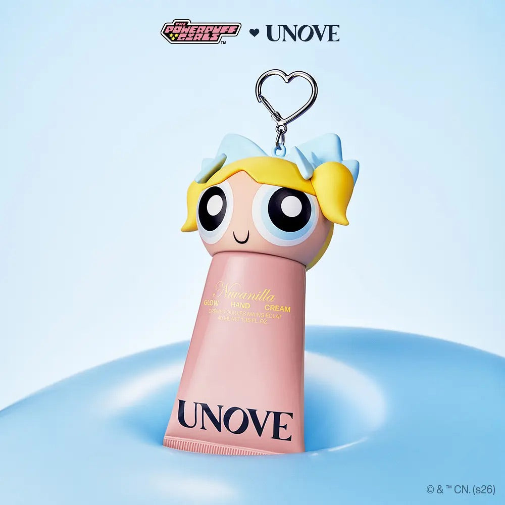 送飛天小女警匙扣帽蓋✨Unove Glow Hand Cream 香氛光感護手霜🪽