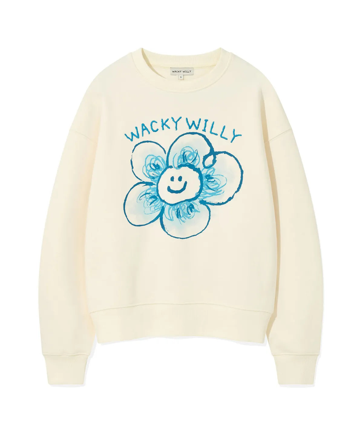 🌸 WACKY WILLY 微笑花花美式寬鬆衛衣 🌸