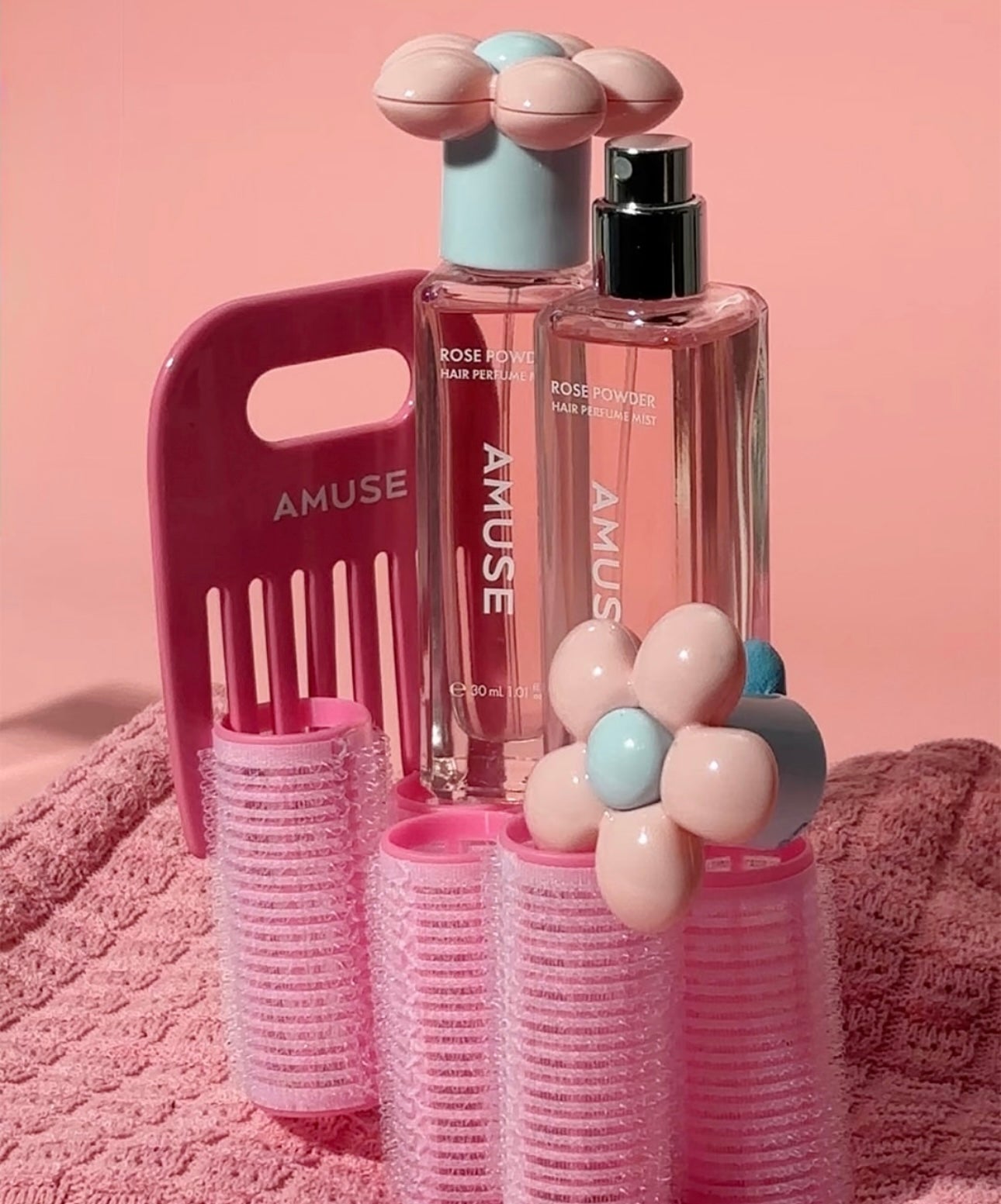 不可或缺的心情調節神器 🌼AMUSE 小雛菊香髮保濕噴霧🫧