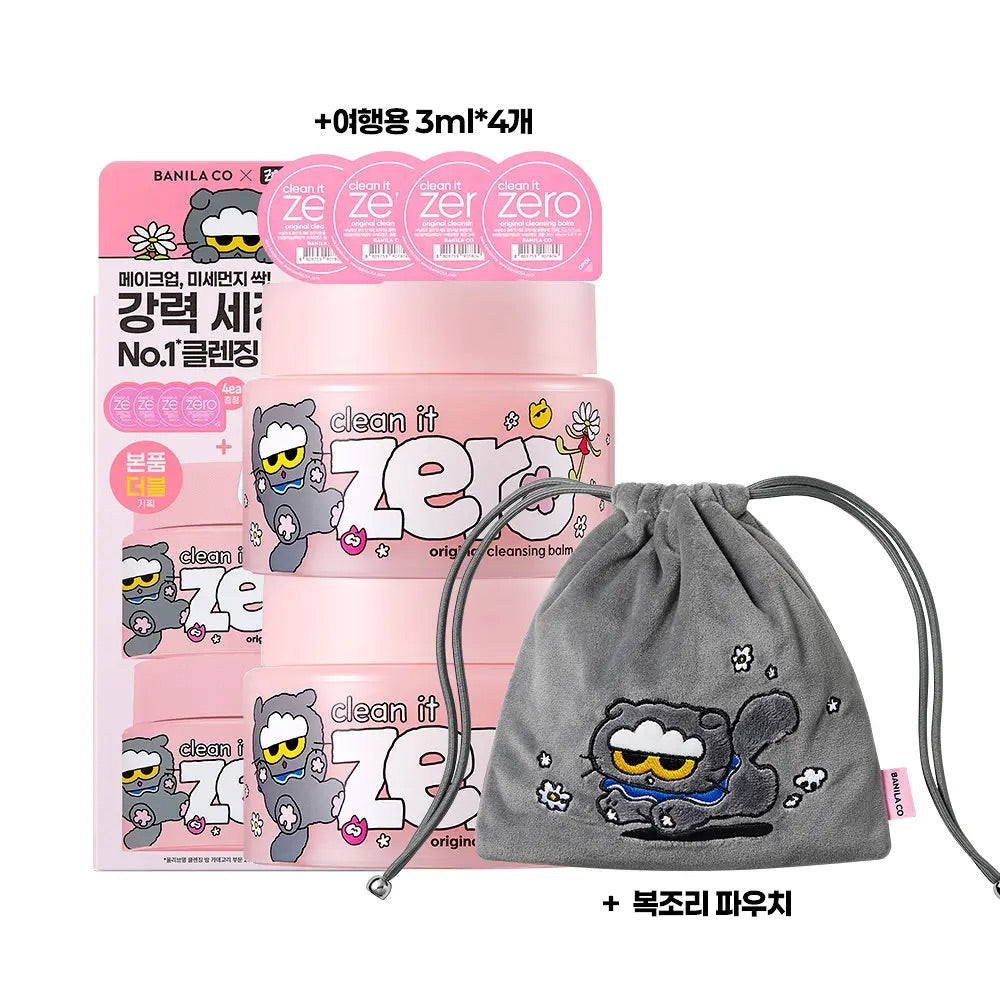 送旅行裝*4+ 送Zoa Friends小包 ✨Banila Co 零感肌深層潔淨卸妝膏💖 Banila Co Clean It Zero All In One Cleanser