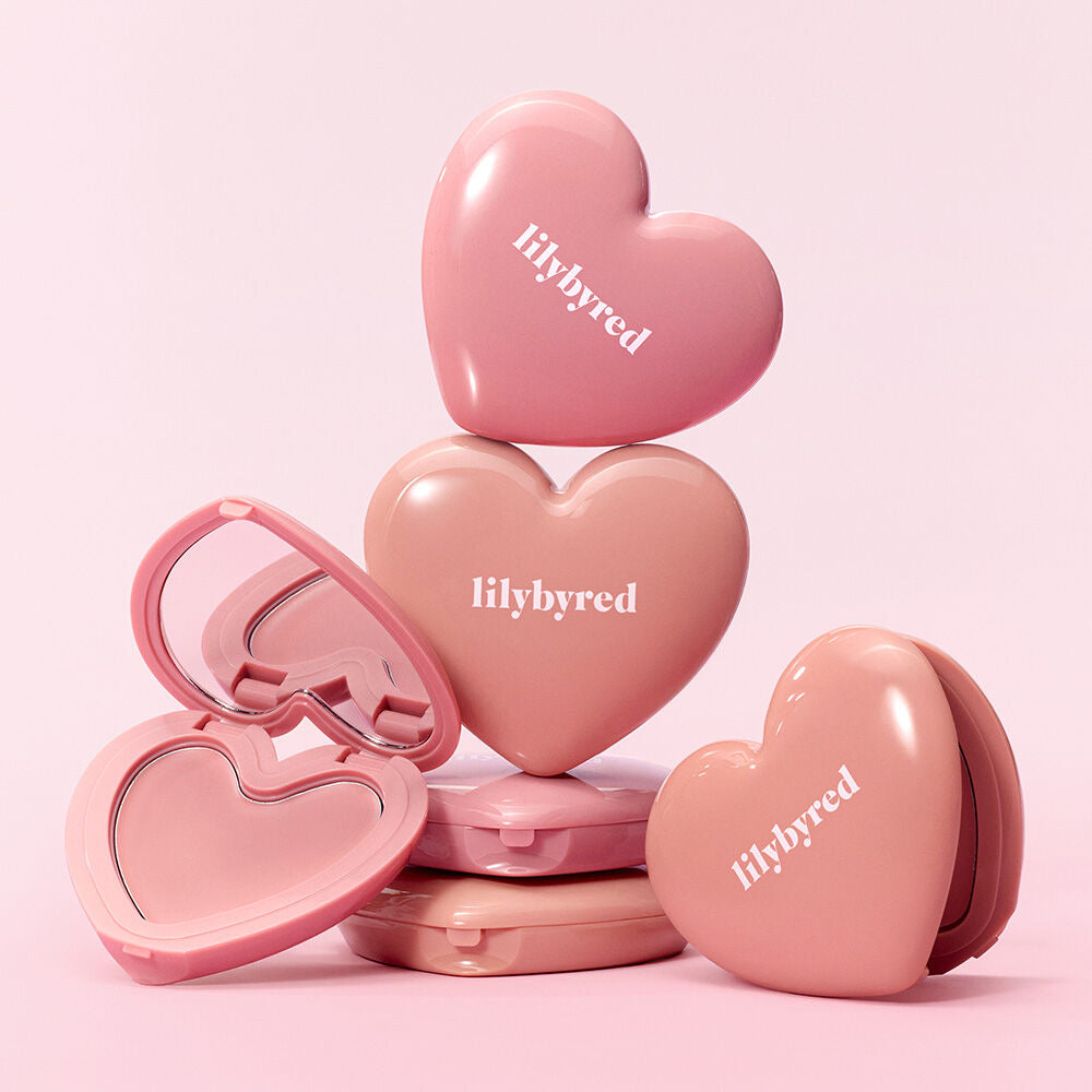 Lilybyred Luv Beam Cheek Balm奶油心型腮紅膏