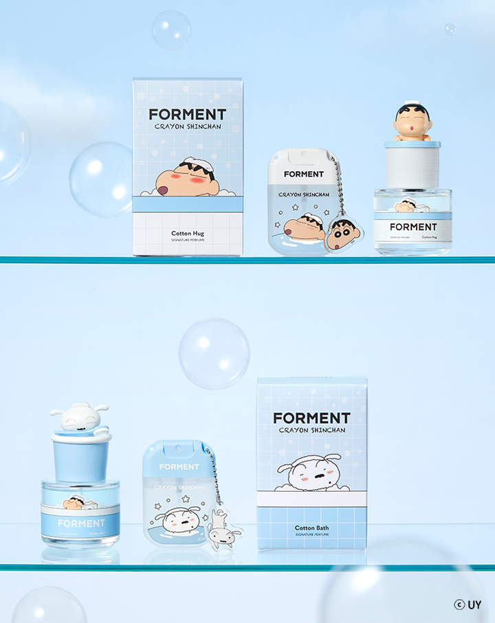 小新的頑皮＋小白的溫柔☁️| Forment × 蠟筆小新聯名香水系列💫