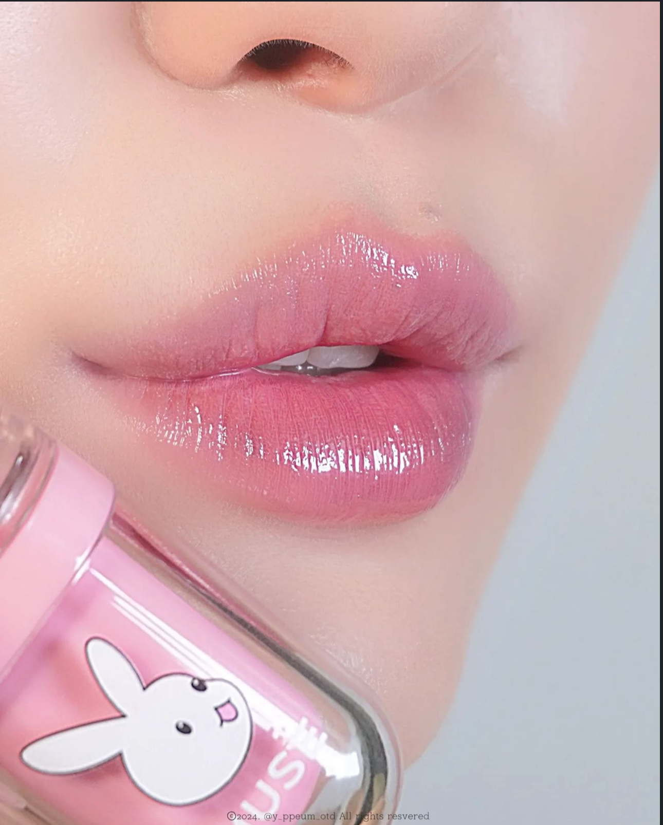 Amuse 限定粉嫩兔兔唇釉+胭脂限量版 | Amuse Bunny Tongue Lip & Cheep Kit + Lip Brush Set Limited Edition💖🐰