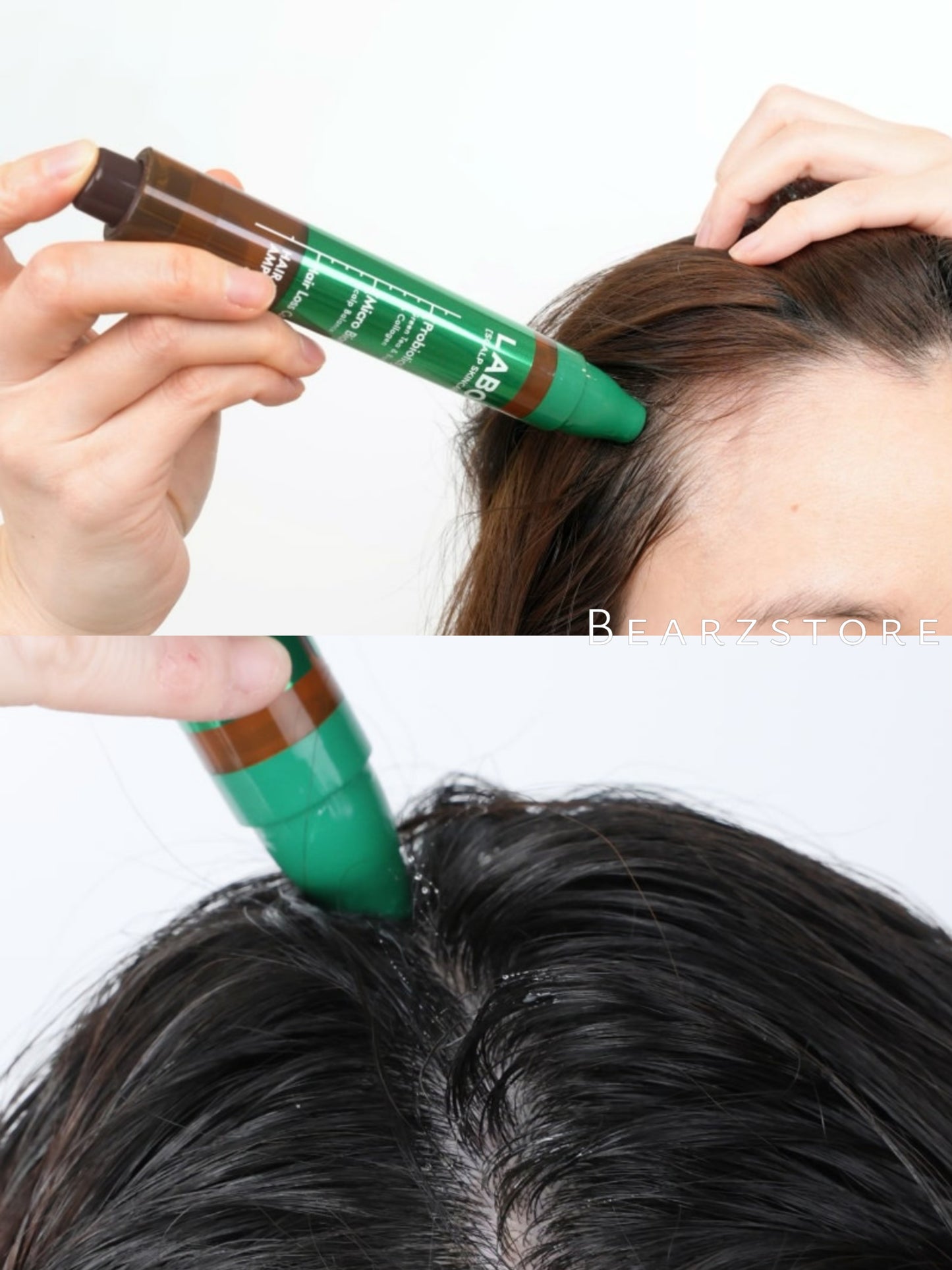 送MNH 黑貓小包/50ml洗頭水✨禿頭救星頭皮髮際線💚|  LABO H益生菌頭皮滾珠精華增長液| LABOH HAIR LINE AMPOULE✨