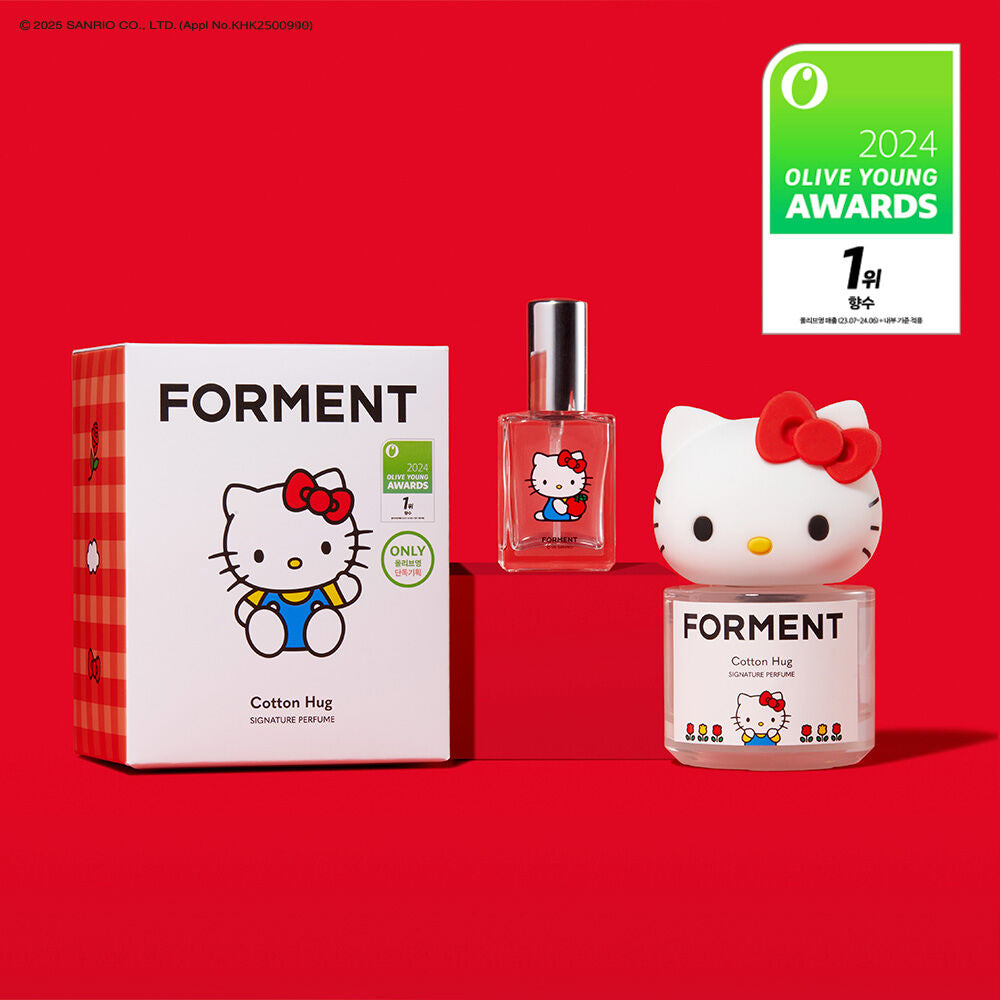 Forment x Hello Kitty限定大頭香水套裝💗